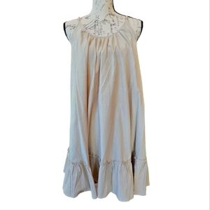 By Together Cream Mini Dress